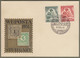 Berlin: Sonderkarte, Mi.-Nr. 88-90 SST: " WÜPOSTA Stuttgart 1951 "     X - Gebruikt