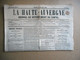 2C BRUN EMPIRE Cachet De ST FLOUR Sur Journal LA HAUTE AUVERGNE CANTAL Du 15 OCTOBRE1870 - Newspapers