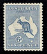 Australia 1913 Kangaroo 6d Ultramarine 1st Watermark MH - Nuevos