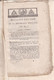 C 0 /03) 12 Brumaire An 3  Bulletin Des Lois De La République Française  Voir Présentation Ci-dessous - Décrets & Lois