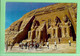 EGYPTE---ABU SIMBEL--general View Of The Temple Abu-simbel--voir 2 Scans - Temples D'Abou Simbel