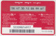 LEBANON - Alfa (white/red), Recharge Card 90 Units(matt Surface), Exp.date 15/03/06, Used - Liban