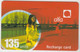 LEBANON - Girl, Alfa Recharge Card 135 Units(matt Surface), Exp.date 17/02/07, Used - Líbano