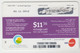 LEBANON - Girl. Mag!c , MTC Touch Recharge Card 11.36$, Exp.date 03/11/12, Used - Lebanon