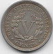Etats Unis - 5 Cents 1907 - SUP - 1883-1913: Liberty (Libertà)
