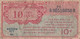 MILITARY PAYMENT CERTIFICATE 10 CENTS . SERIES 471 . 64 . B 005108556 B . SCANS RECTO VERSO - 1947-1948 - Series 471