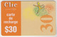 LEBANON - Dancer, Clic De Cellis Recharge Card 30$, Exp.date 31/12/99, Used - Libanon