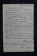 ALEXANDRIE - Entier Postal Type Sage Surchargé De Alexandrie Pour Yvert Et Tellier à Amiens En 1901 - L 86300 - Lettres & Documents