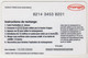 BURKINA FASO - Le Jus, Mango Prepaid Card 2500 F CFA, Exp.date 12/05/05, Used - Burkina Faso
