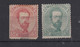 1872 REINADO AMADEO I EDIFIL 126* Y 118(º) VC 151€ - Unused Stamps