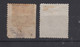 1872 REINADO AMADEO I EDIFIL 126* Y 118(º) VC 151€ - Unused Stamps