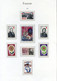 TIMBRES FRANCE REF260120...Lot De TIMBRES ANNEES 1964-1965, 6 Pages - Andere & Zonder Classificatie