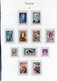 Delcampe - TIMBRES FRANCE REF260120...Lot De TIMBRES ANNEES 1964-1965, 6 Pages - Autres & Non Classés