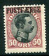 DENMARK DENMARK 1920 Postal Ferry Parcels 50 Øre LHM / *. Michel 3 - Paquetes Postales