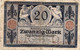 GERMANY- 20 MARK 1915  P-63 CIRC. - 20 Mark