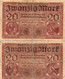 GERMANY- 20 MARK 1918  P-57  Circ. - 20 Mark