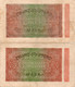 GERMANY- 20000 MARK 1923  P-85a/2---85b/2      Vf++xf - 20000 Mark