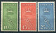 DENMARK 1929 Cancer Fund  LHM / *.  Michel 177-79 - Neufs