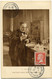 FRANCE CARTE POSTALE -PASTEUR DANS SON LABORATOIRE AVEC OBLITERATION EXPOSITION DE LA PENICILLINE 20-1-46 PARIS - Louis Pasteur