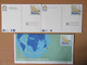 France - 3 Entiers Postaux (2 Cartes, 1 Enveloppe) - Course Autour Du Monde En équipage 1993-1994 - Collections & Lots: Stationery & PAP