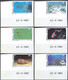 M4389 ✅ Fauna Marine Life Fisches Corals 1981 Wallis & Futuna 6v Set MNH ** Imperf Imp - Mundo Aquatico