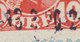 Denmark TMS Cds. 'KJØBENHAVN V. 1.' 1920 DEIR ATIEK Via DAMASCUS Syria ERROR Variety 'Ø.R.E' ' White Spots, SCARCE !! - Plaatfouten En Curiosa