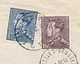 België - 1952 - 10 & 4F Leopold III Op R-cover Van Brussel Naar East Lansing / USA - Storia Postale