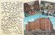 Chattanooga Tennessee, Read House Lodging, Map Of Area, C1920s/30s Vintage Postcard - Chattanooga