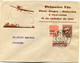 BRESIL LETTRE PRIMEIRO VOO PORTO ALEGRE - PALMEIRA E VICE-VERSA 17 DE OUTUBRO DE 1933 DEPART PORTO ALEGRE 17 OUT 33..... - Aéreo (empresas Privadas)