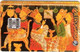 METROCARD : MET028 600 (in Black) Temple Mural 2 (chip On Front) USED - Sri Lanka (Ceilán)