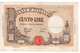 Italia - 100 Lire 1944 - Barbetti     ---- - 100 Lire