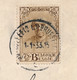 België - 1933 - 75 Cent Mercier Op Cover Lokaal Brussel - Cartas & Documentos