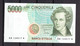 ITALIA  - 5000  LIRE  BELLINI  31/01/1985  SERIE DA °°° - 5000 Lire