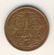 NETHERLAND ANTILLAS 1965: 1 Cent, KM 1 - Niederländische Antillen
