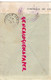 GRECE- THESSALONIKI-CENSURE ENVELOPPE H.A. ALTSHEY PARTHENON BUILDING-- PIERRE POINTU MEGISSERIE ST SAINT JUNIEN -1940 - Covers & Documents