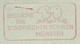 EMA METER STAMP FREISTEMPEL GERMANY 1989 BIRDS BESUCH DIE STADTSCHEN BUHNEN MUNSTER - Mechanical Postmarks (Advertisement)