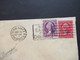 USA 1933 Washington MiF Stempel Hud Term Annex NY Mail Early For Christmas / Mit Inhalt Weihnachtsgrüße - Covers & Documents