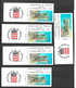 Monaco 5 Carnets N°1 Repères;date . Neufs * *  TB= MNH VF - Carnets