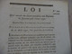 Révolution Loi 15/08/1792 Relative Aux Serments Des Fonctionnaires Publics - Gesetze & Erlasse