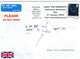 LETTRE ANGLETERRE- PAYS-BAS- Lettre 17 - CACHET " HOLOCAUST MEMORIAL DAY " 27 Jan 2021. - Storia Postale