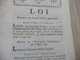 Révolution Loi 27/03/1791 Relative Au Nouvel Ordre Judiciaire - Décrets & Lois