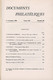 Revue De L'Académie De Philatélie - Documents Philatéliques N° 89 - Avec Sommaire - Philately And Postal History