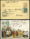 1896. Millenniumi 2Kr-os Díjjegyes Lap Németországban Felhasználva - Used Stamps