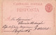 1899 Cartolina Postale 7 E Mezzo Con  Risposta Da Torino  Per Bellinzona - Entero Postal