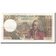 France, 10 Francs, Voltaire, 1970, 1970-02-05, TTB+, Fayette:62.42, KM:147c - 10 F 1963-1973 ''Voltaire''