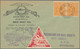 Australien: 1935, Wreck Rocket Mail, Two Covers Sent From The S.S. Maheno To Fraser Island Resp. Vic - Covers & Documents