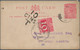 Tasmanien - Ganzsachen: 1900/1912 Ca., Collection With Ca.20 Mostly Used Postal Stationery Cards And - Briefe U. Dokumente