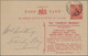 Delcampe - Tasmanien - Ganzsachen: 1900/1912 Ca., Collection With Ca.20 Mostly Used Postal Stationery Cards And - Briefe U. Dokumente