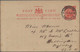 Delcampe - Tasmanien - Ganzsachen: 1900/1912 Ca., Collection With Ca.20 Mostly Used Postal Stationery Cards And - Briefe U. Dokumente