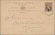 Delcampe - Tasmanien - Ganzsachen: 1900/1912 Ca., Collection With Ca.20 Mostly Used Postal Stationery Cards And - Briefe U. Dokumente